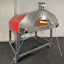 Gas-Holzofen Alfonso 12 Pizze Ibrido Professional ohne Rollwagen
