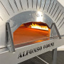 Horno híbrido profesional Alfonso de gas y leña para 12 pizzas