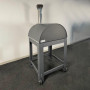 Alfonso 4-Pizza Wood-Fired Oven with trolley, door and pyrometer