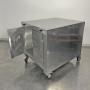 Holzofen Alfonso für 4 Pizzen mit Rollwagen, Tür und Pyrometer