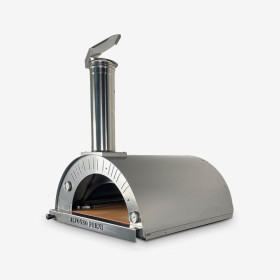Gas-Holzofen Alfonso für 2 Pizzen (Hybrid)