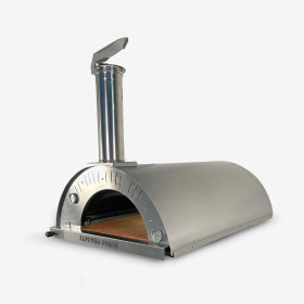 Alfonso Gas-Holzbackofen 6 Pizzen Hybrid