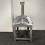 Alfonso Wood-Fired Oven 6 Pizzas with trolley, door and pyrometer