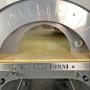 Alfonso 6-Pizza Wood-Fired Oven with trolley, door and pyrometer
