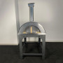 Alfonso Wood-Fired Oven 6 Pizzas with trolley, door and pyrometer
