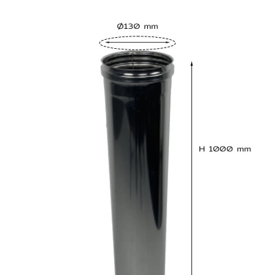 Canna Fumaria H1000 mm Diametro 130 mm