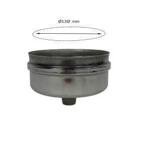 Bouchon anti-condensation ouvert, diamètre 130 mm