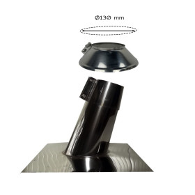 Inclined Faldale plate, 130 mm diameter