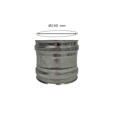 Female-to-female coupling, 130 mm diameter
