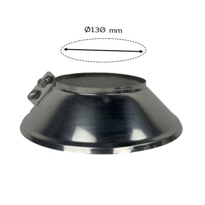 Conical collar, diameter 130 mm