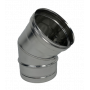 45-degree elbow bend, 150 mm diameter