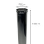 Canna Fumaria H1000 mm diametro 150 mm