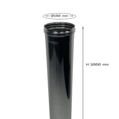Canna Fumaria H1000 mm diametro 180 mm