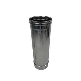 Conduit de fumée H500 mm, diamètre 180 mm