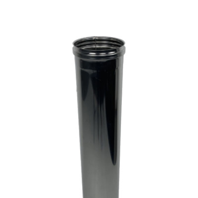 Conduit de fumée H 1 000 mm, diamètre 180 mm