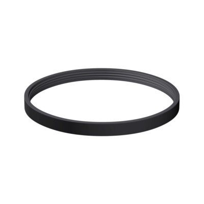 Junta de silicona negra de 180 mm de diámetro