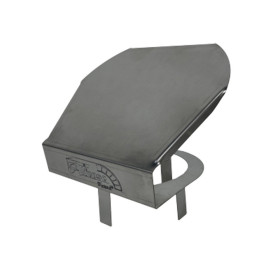Remate de chimenea con grabado de Alfonso Forni, diámetro 130 mm