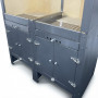 Barbecue Professionale con Doppia Brace e Girarrosto