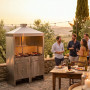 Salina Professional Barbecue with Double Embers and Rotisserie