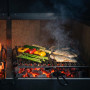 Salina Professional Barbecue with Double Embers and Rotisserie