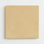 Plaque réfractaire extra-résistante jaune, 40 × 40 × 5 cm, pour fours à bois professionnels