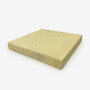 Plaque réfractaire extra-résistante jaune, 40 × 40 × 5 cm, pour fours à bois professionnels