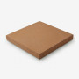 Plaque réfractaire extra-résistante rouge 40 × 40 × 5 cm pour fours hybrides professionnels