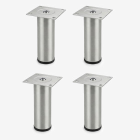 20 cm steel feet for Alfonso Forni direct-fired ovens