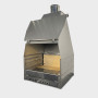 Grill aus Edelstahl AISI 304
