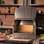 Grill aus Edelstahl AISI 304