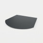 Plataforma de acero negro para proteger el suelo