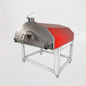 Alfonso 12-Pizza Hybrid Professional Wood-Fired Gas Oven (excluding trolley)
