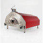 Four à gaz et à bois Alfonso 12 pizzas hybride professionnel