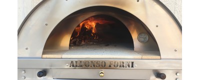 Alfonso 6 Pizze - le four à bois qui cuit jusqu'à 6 pizzas ensemble