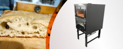 Horno de leña de hierro, refractario y portátil