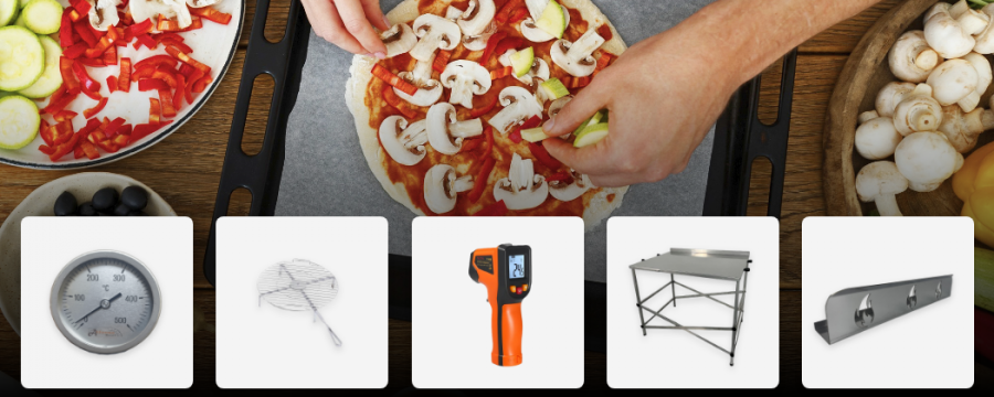 Accesorios para hornos de leña de cocción directa