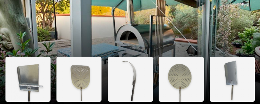Palas para horno de leña: utensilios de calidad para pizzas, pan y otras recetas
