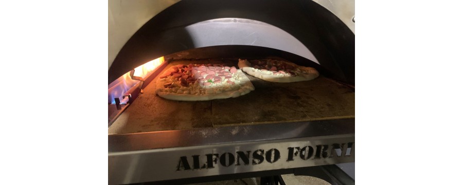 Alfonso 4 Pizzas Hybrid Gas/Wood