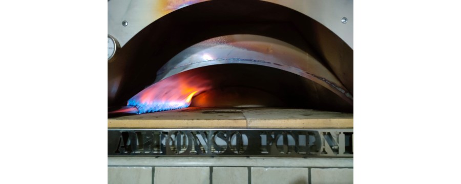 Alfonso 6 Pizzas Hybrid Gas/Holz