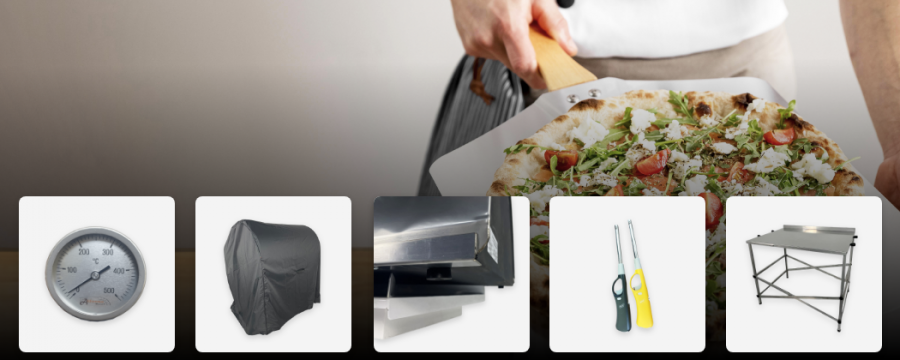 Accesorios para hornos de leña de cocción directa y hornos híbridos