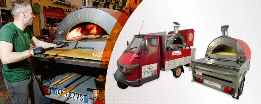 Food Truck Pizza: Hornos móviles profesionales Alfonso Forno