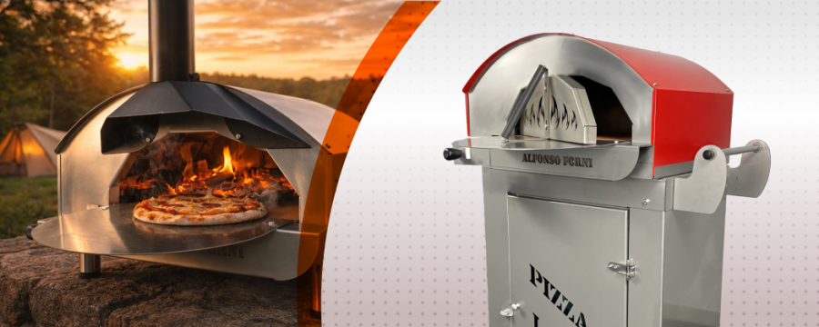 Alfonsino 1 Holzofenpizza: Ofen 500 °C Direktes Backen | Alfonso Forni