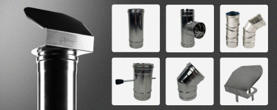 Canne Fumarie Ø130 mm per Forni e Stufe | Alfonso Forni