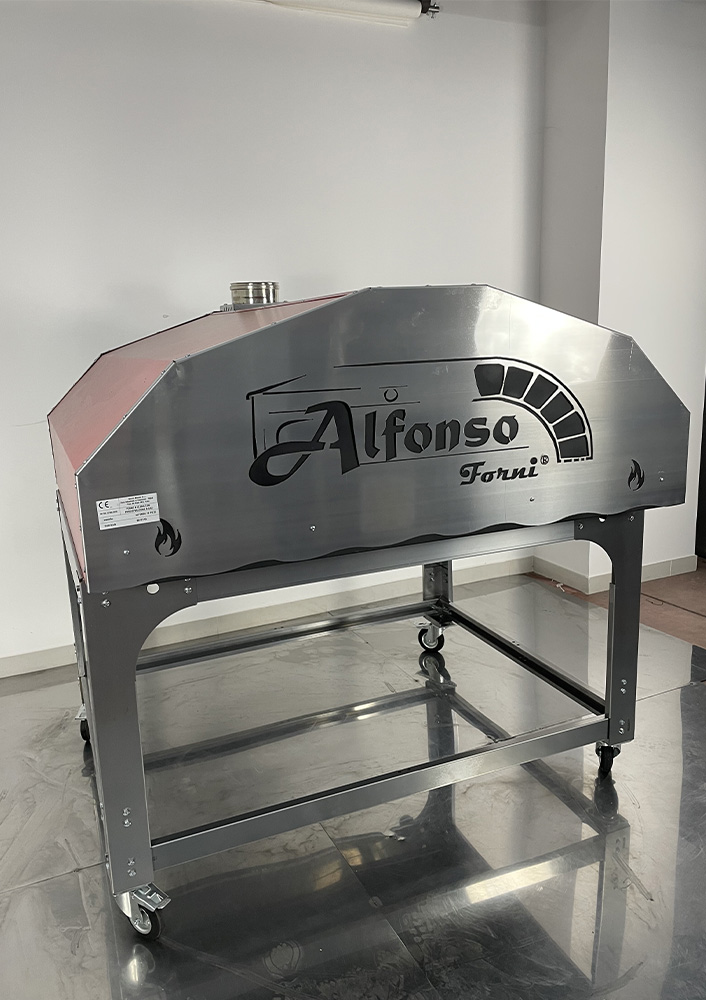 Certificazione CE Forno a legna Alfonso 12 Pizze Professional