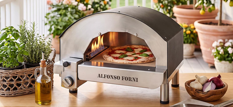 Alfonsino uno pizza a gas da esterno