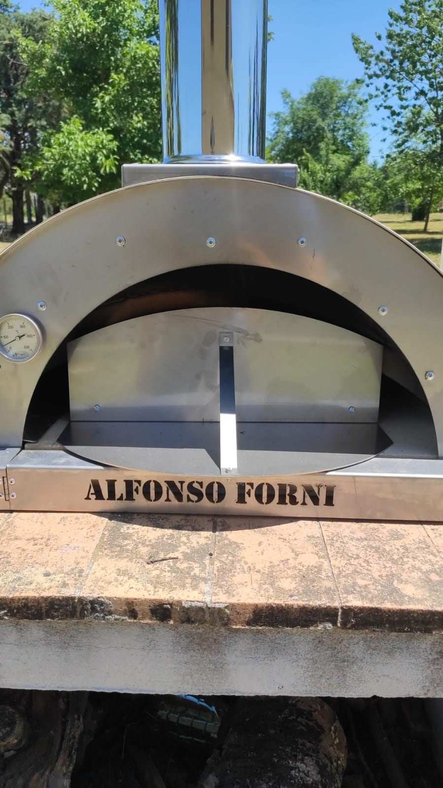 Alfonso 4 pizze Ibrido, forno a gas, forno a legna Alfonso Forni