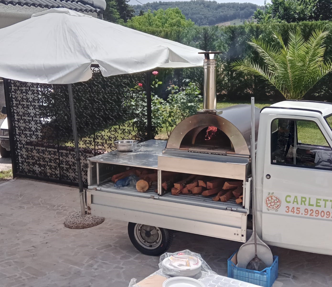 Forno per pizza a legna Alfonso Forni fino a 6 pizze!