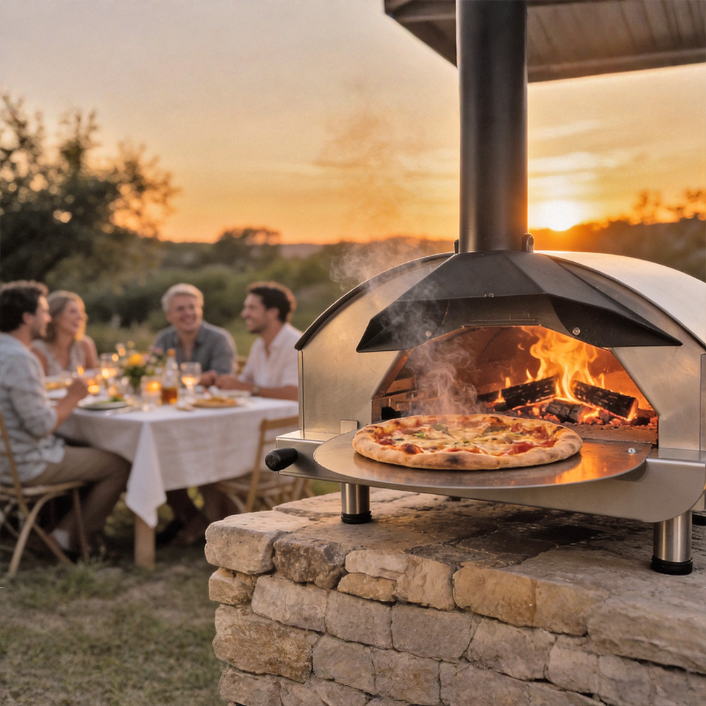 Forno ibrido Alfonsino a legna
