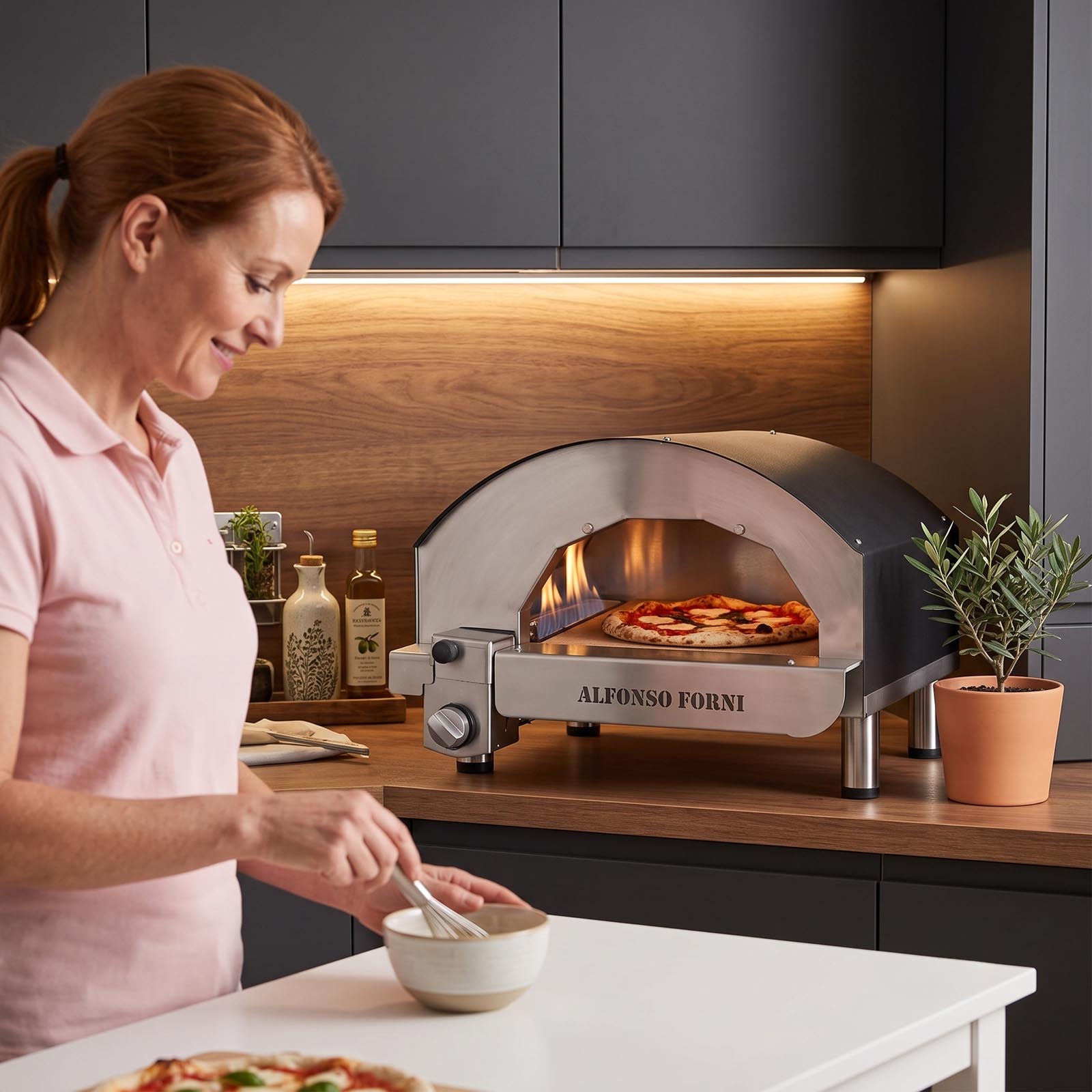 Forno a gas Alfonsino AISI 304