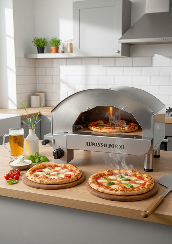 Forno ibrito Alfonsino AISI 304